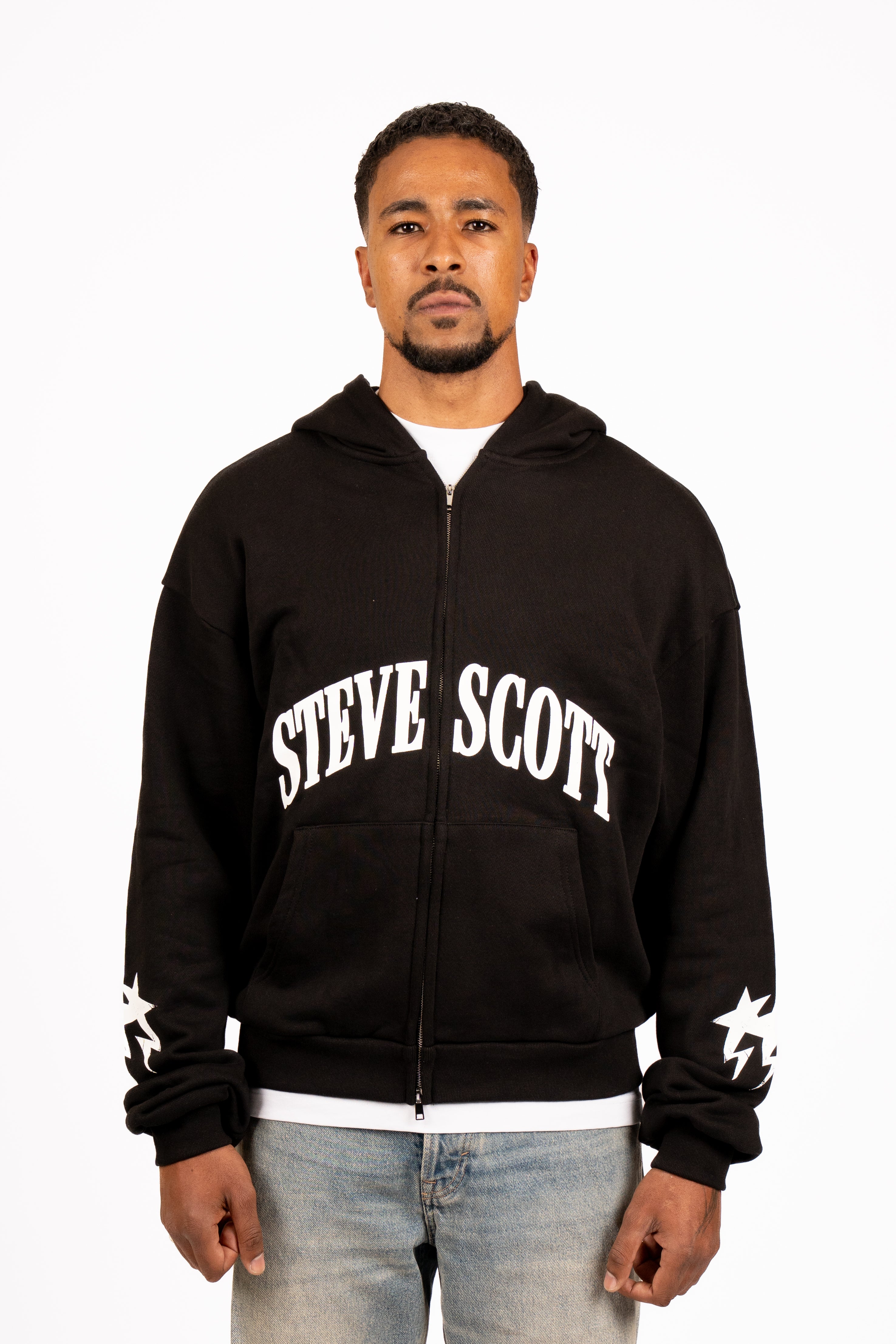 TWO BOLTS ZIP HOODIE