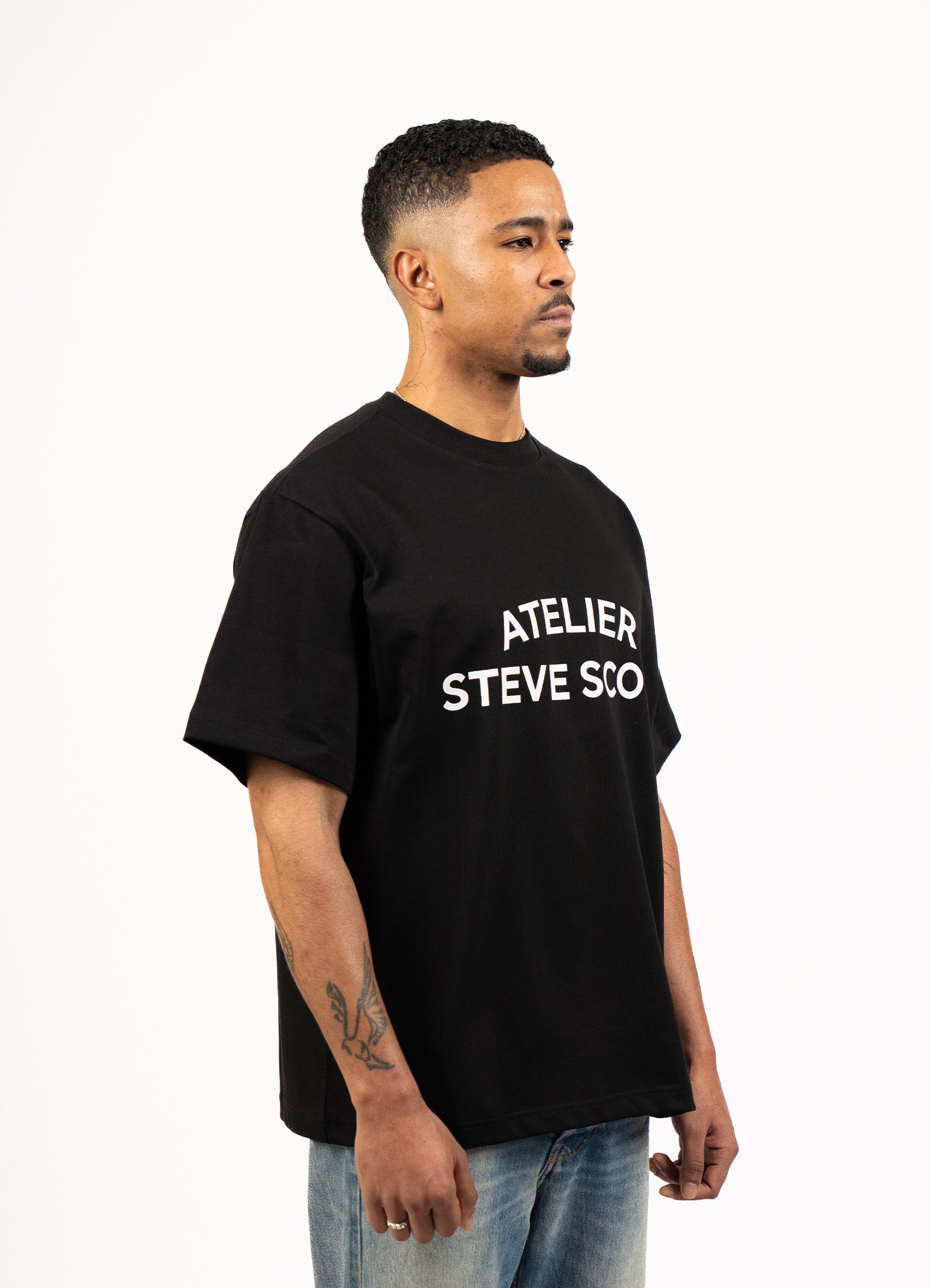 ATELIER T-SHIRT - BLACK