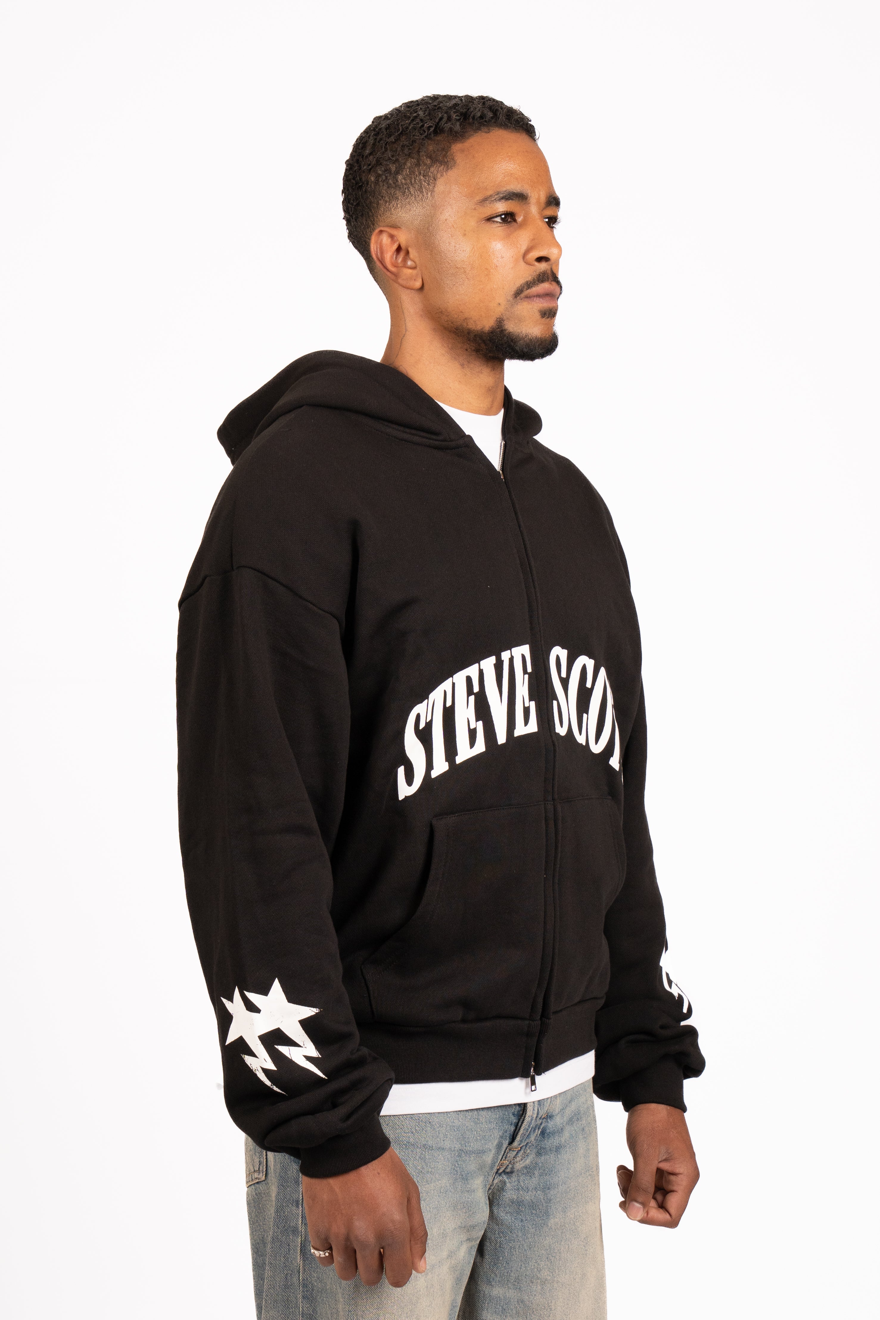 TWO BOLTS ZIP HOODIE