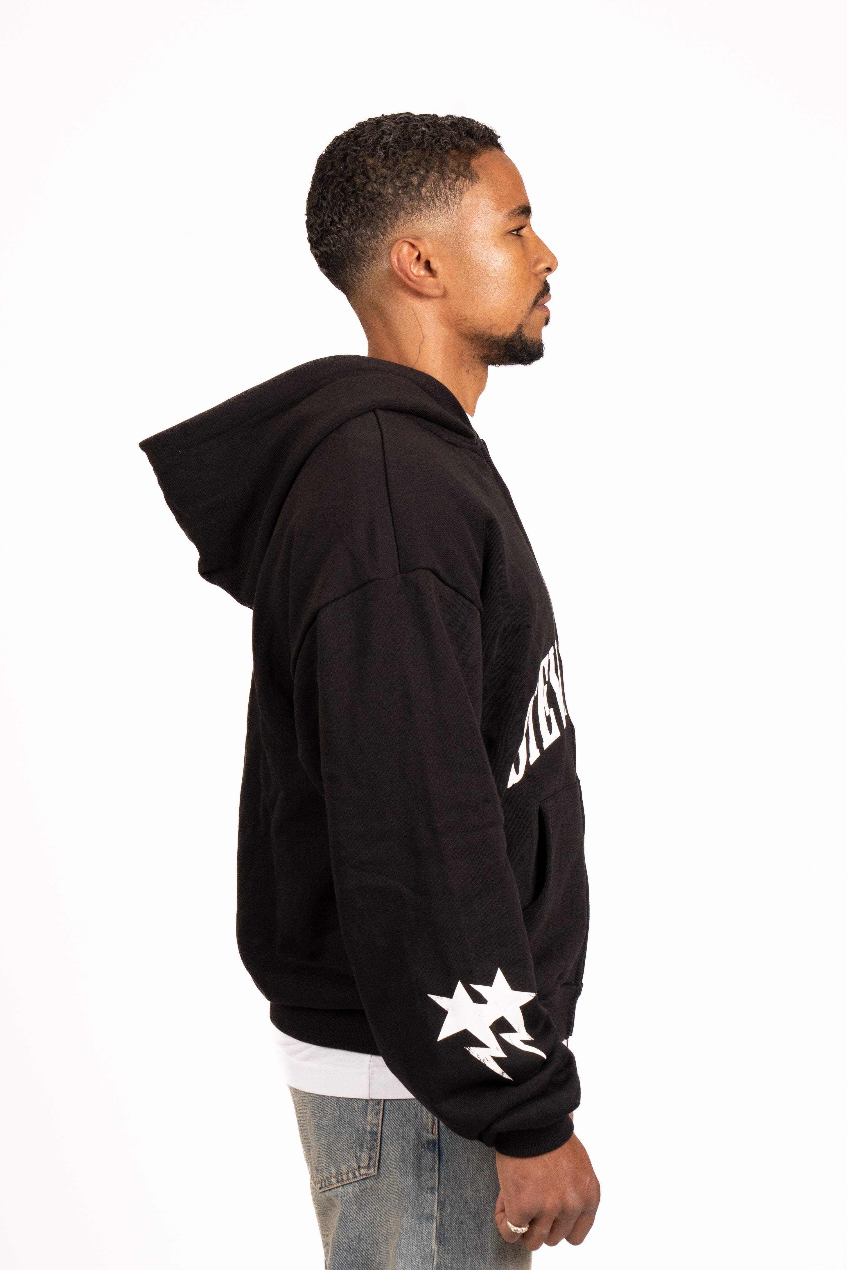 TWO BOLTS ZIP HOODIE