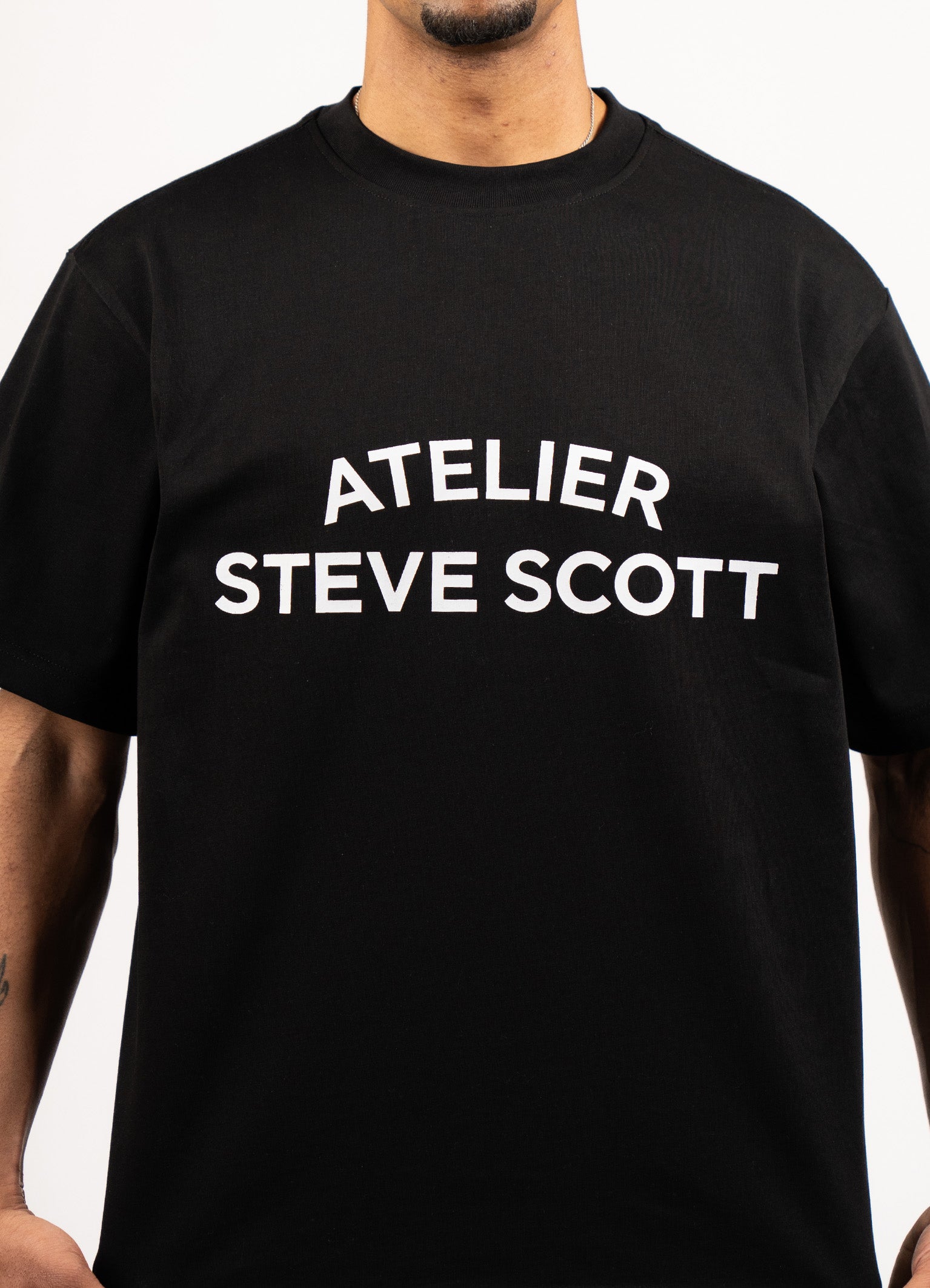 ATELIER T-SHIRT - BLACK